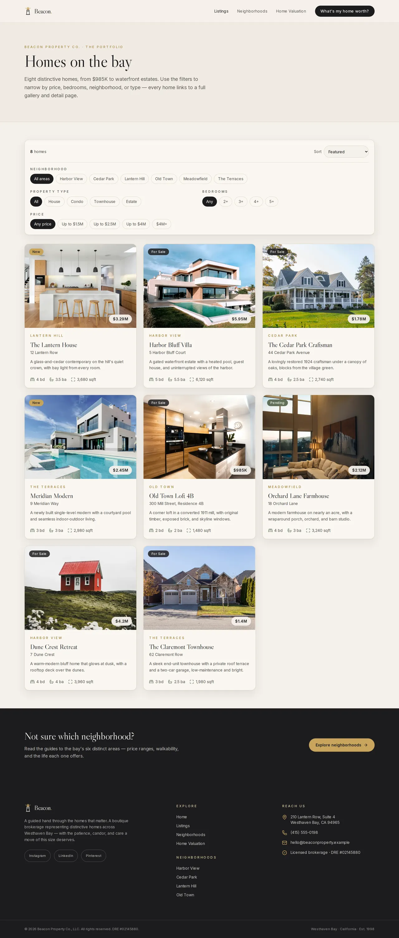 Beacon Property Co. — Listings