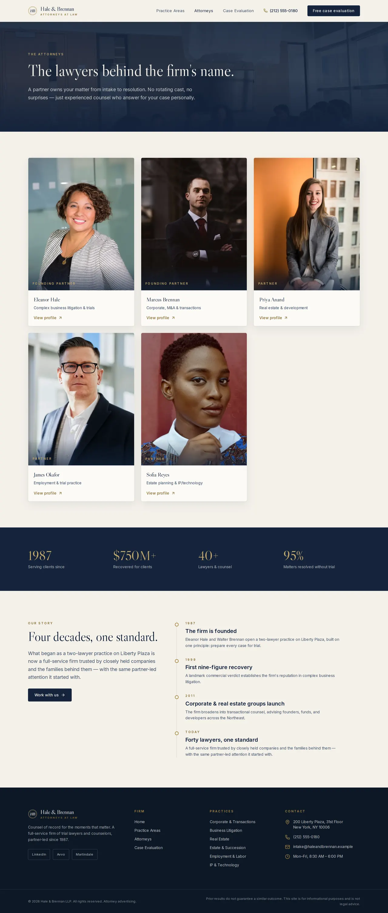 Hale & Brennan — Attorneys