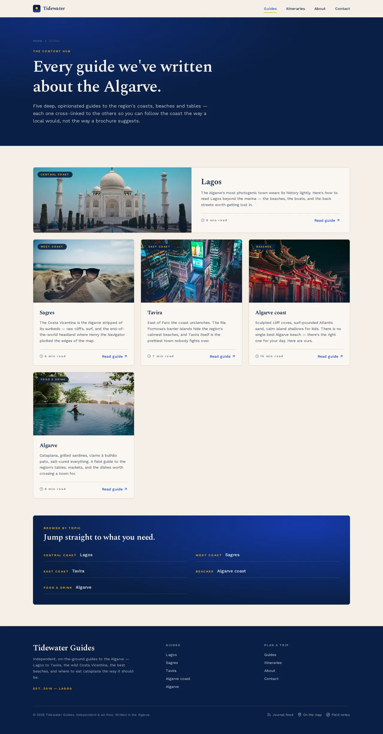 Tidewater Guides — Guides